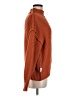 Unbranded 100% Acrylic Solid Orange Turtleneck Sweater Size M - photo 4