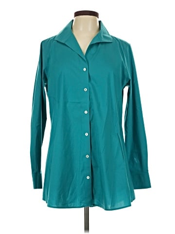 Foxcroft Long Sleeve Blouse (view 1)