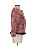 English Factory 100% Polyester Tweed Red Jacket Size S - photo 4