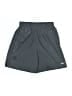 Nike 100% Polyester Solid Gray Athletic Shorts Size L - photo 1