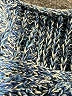 WindiRiver 100% Cotton Tweed Blue Pullover Sweater Size XL - photo 7