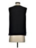 J.Crew 100% Silk Black Sleeveless Silk Top Size 4 - photo 2