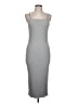 BP. Solid Gray Casual Dress Size L - photo 1
