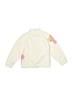 Gymboree 100% Cotton Hearts Ivory Track Jacket Size 2T - photo 2