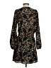 Thieves Like Us 100% Polyester Print Black Casual Dress Size S - photo 2