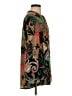 Calvin Klein 100% Polyester Paisley Black Long Sleeve Blouse Size S - photo 4