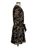 Thieves Like Us 100% Polyester Print Black Casual Dress Size S - photo 4