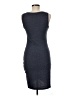Leith Solid Gray Casual Dress Size M - photo 2