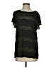 Festi Black Short Sleeve Top Size 0 - photo 1