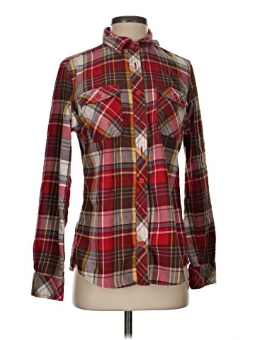 Duluth Trading Co. Long Sleeve Button-Down Shirt (view 1)