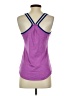Layer 8 100% Polyester Purple Active Tank Size S - photo 2