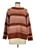 Maurices Stripes Brown Pullover Sweater Size L - photo 1