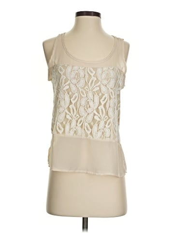 Papaya Sleeveless Blouse (view 1)