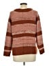 Maurices Stripes Brown Pullover Sweater Size L - photo 2