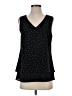 Skies Are Blue Black Sleeveless Blouse Size S - photo 1