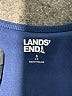 Lands' End Solid Blue Casual Dress Size S - photo 7