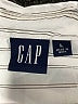 Gap 100% Cotton Stripes Blue Silver Long Sleeve Button-Down Shirt Size L - photo 7