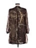Caos Brown 3/4 Sleeve Blouse Size M - photo 2