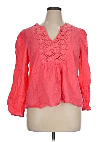 Falls Creek 3/4 Sleeve Blouse (view 1)