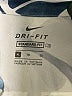 Nike 100% Polyester Blue Short Sleeve Blouse Size XL - photo 7