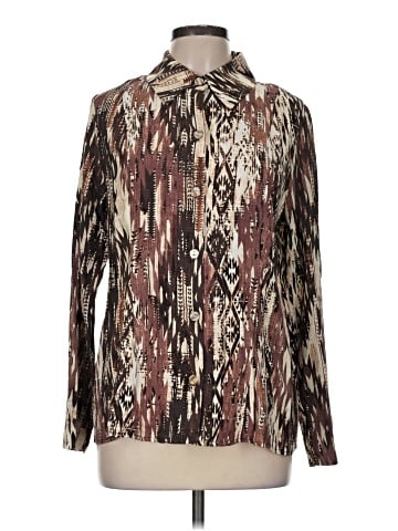 Attitudes by Renee Long Sleeve Top (view 1)