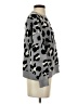 Adora Animal Print Gray Pullover Sweater Size S - photo 4