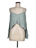 On Twelfth 100% Rayon Green Sleeveless Blouse Size S - photo 1