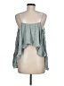 On Twelfth 100% Rayon Green Sleeveless Blouse Size S - photo 2