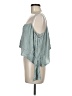 On Twelfth 100% Rayon Green Sleeveless Blouse Size S - photo 5