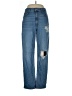 Levi's 100% Cotton Graphic Blue Jeans Size 30 waist - photo 1