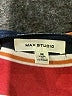 Max Studio Stripes Red Blue Casual Skirt Size M - photo 4