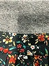 J.Crew Mercantile 100% Polyester Floral Black Casual Skirt Size 2 - photo 4