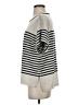 Max Studio Stripes Ivory Short Sleeve T-Shirt Size S - photo 5