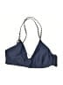 Unbranded Chevron-herringbone Blue Swimsuit Top Size L - photo 1