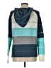 Unbranded 100% Acrylic Color Block Teal Pullover Sweater Size L - photo 2