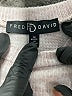 Fred David Gray Long Sleeve Top Size M - photo 7
