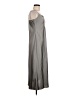 J.Crew 100% Polyester Solid Gray Casual Dress Size 6 - photo 4