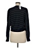 J.Crew 100% Silk Black Long Sleeve Silk Top Size M - photo 2