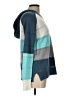Unbranded 100% Acrylic Color Block Teal Pullover Sweater Size L - photo 4