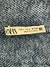 Zara Chevron-herringbone Blue Denim Skirt Size L - photo 4