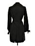 Cole Haan 100% Polyester Black Trenchcoat Size XS - photo 2