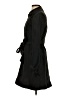 Cole Haan 100% Polyester Black Trenchcoat Size XS - photo 5