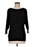 89th & Madison Black 3/4 Sleeve Top Size M - photo 1