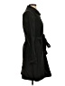 Cole Haan 100% Polyester Black Trenchcoat Size XS - photo 4