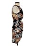 Unbranded Tropical Black Cocktail Dress Size S - photo 4
