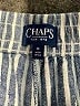 Chaps Stripes Blue Linen Pants Size M - photo 4