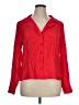 ModCloth Red Long Sleeve Button-Down Shirt Size XL - photo 1