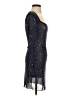 Unbranded 100% Polyester Stars Black Cocktail Dress Size S - photo 4