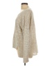 Eileen Fisher Metallic Tan Pullover Sweater Size L - photo 5