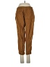 Old Navy Solid Brown Linen Pants Size XS (petite) - photo 2